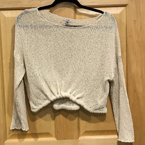 Urban Outfitters Sweaters - Urban outfitters ecote loose knit crop sweater